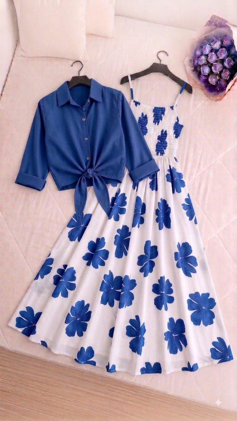 Digital Coat Style Maxi