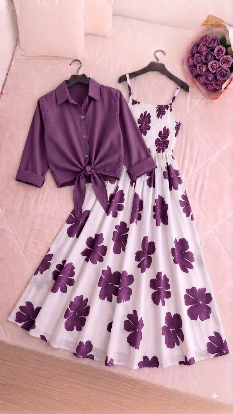 Digital Coat Style Maxi