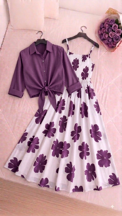 Digital Coat Style Maxi
