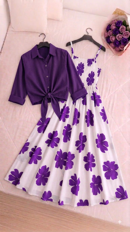 Digital Coat Style Maxi