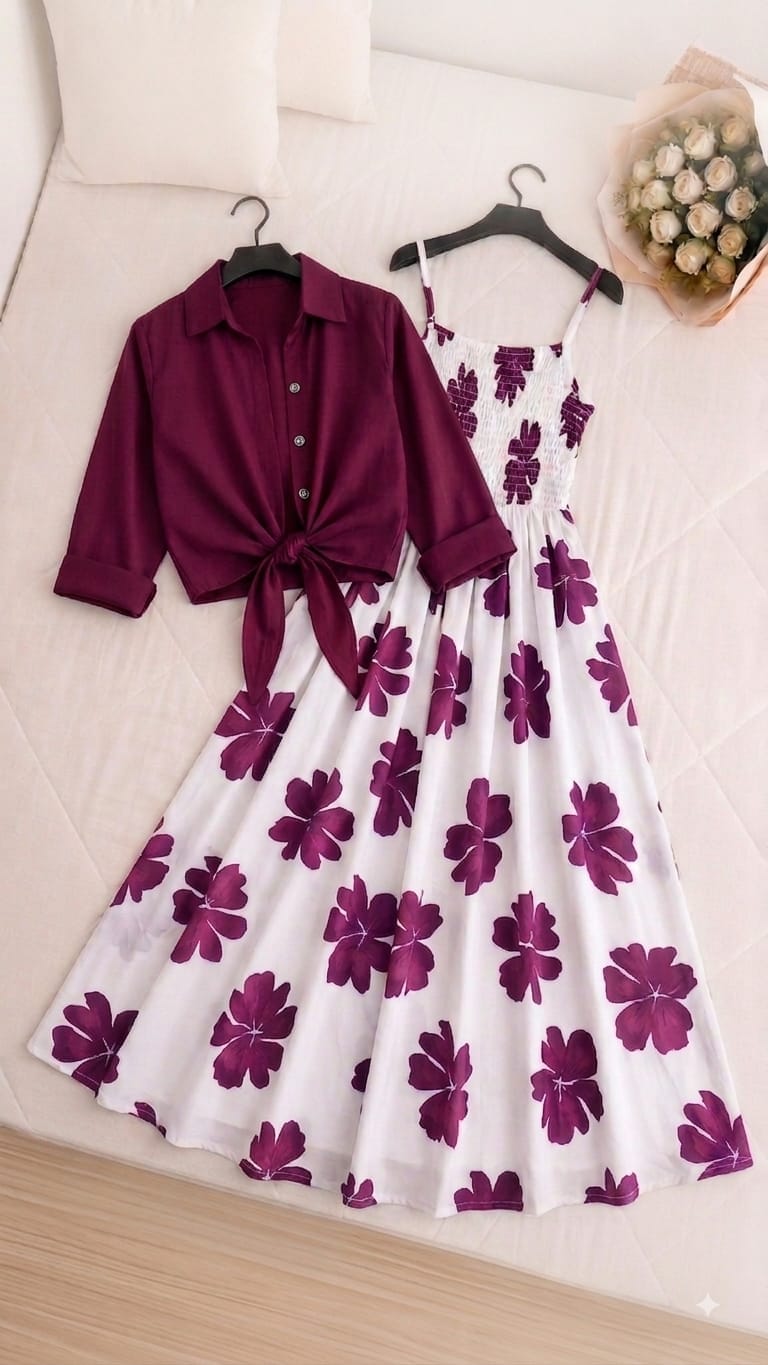 Digital Coat Style Maxi