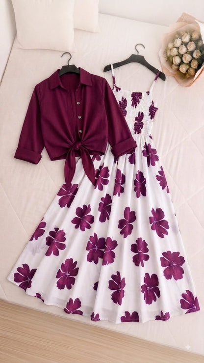 Digital Coat Style Maxi