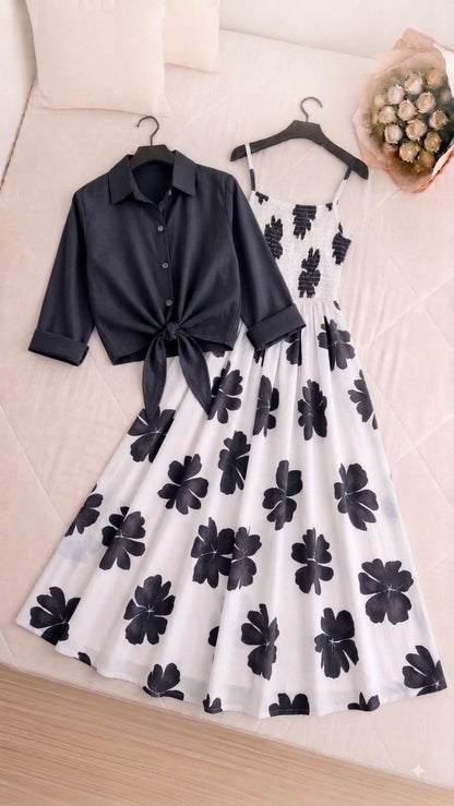 Digital Coat Style Maxi